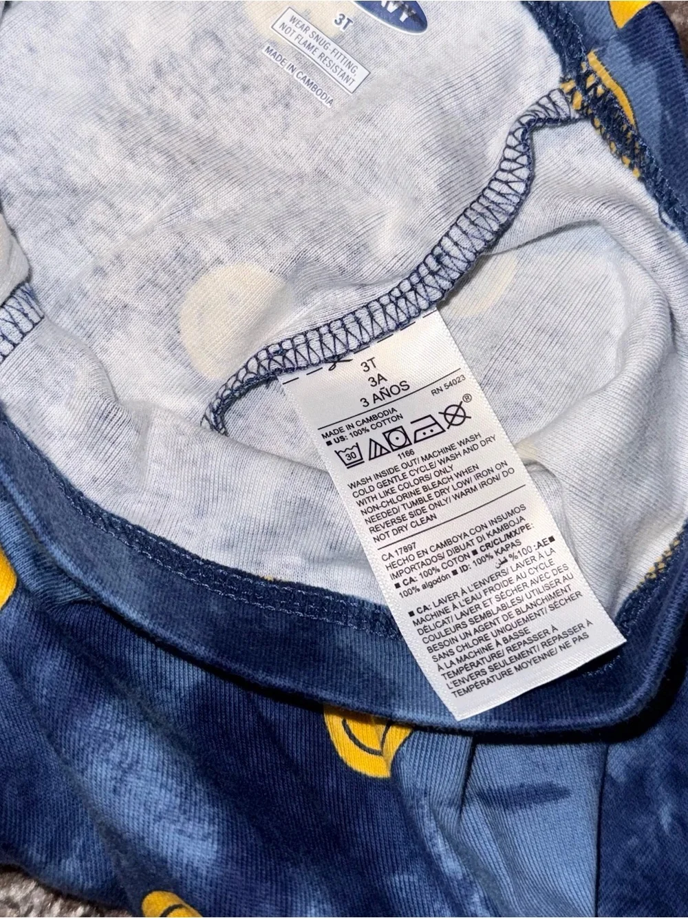 Old Navy Boys’ Smiley Face Pajama Bottoms
